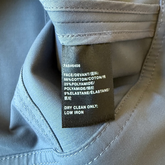 LAFAYETTE 148 NY JACKET FULL ZIP STRETCHY COTTON BLD MOTO ZIP POCKETS CHIC 8 - Picture 10 of 11